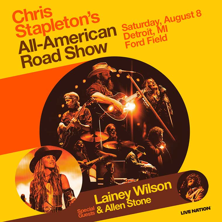 Chris Stapleton at Ford Field